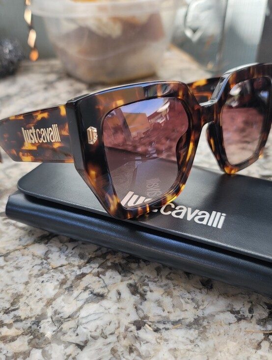 Just Cavalli Tortoiseshell Cat-Eye Sunglasses main image 8